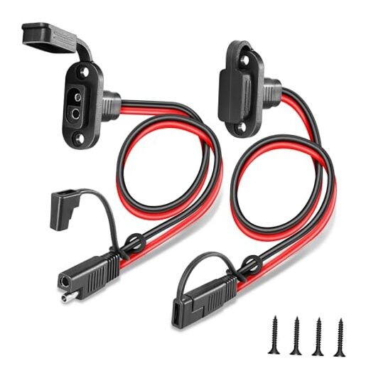 SAE Connector 2FT 10AWG, SAE Battery Quick Connect Plug sae to sae 2FT-2pcs gallery