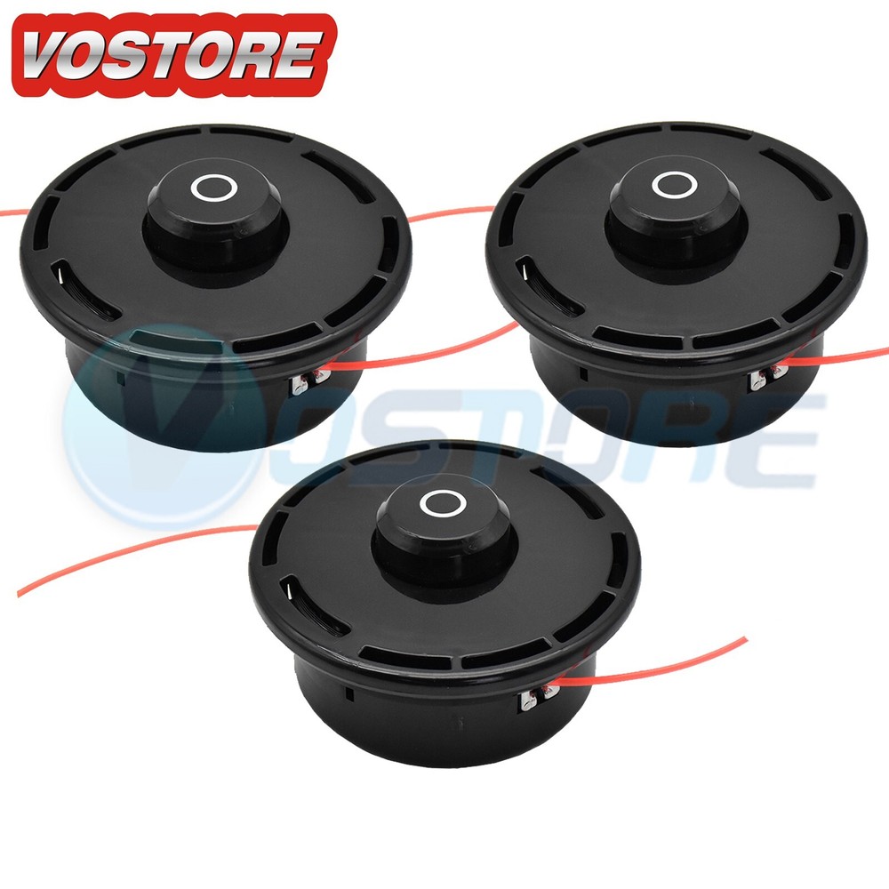 3 Pack String Trimmer Heads fits Redmax Panari PT104 Plus BC225DL BC2300D BC2600