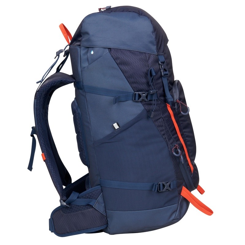 50L Hiking Backpack Technical Pack Hydration Compatible Padded Straps Waist Belt 3