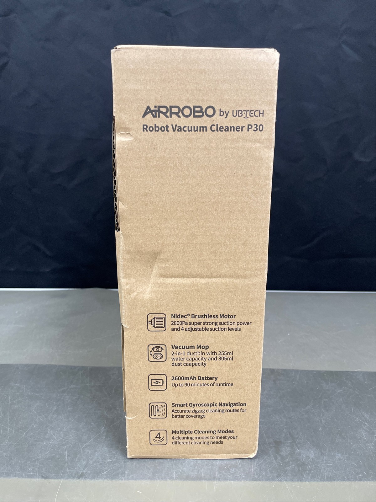 AIRROBO Robot Vacuum and Mop, 3000Pa Strong Suction Power Vacuum Mop Robot, Wi-F gallery