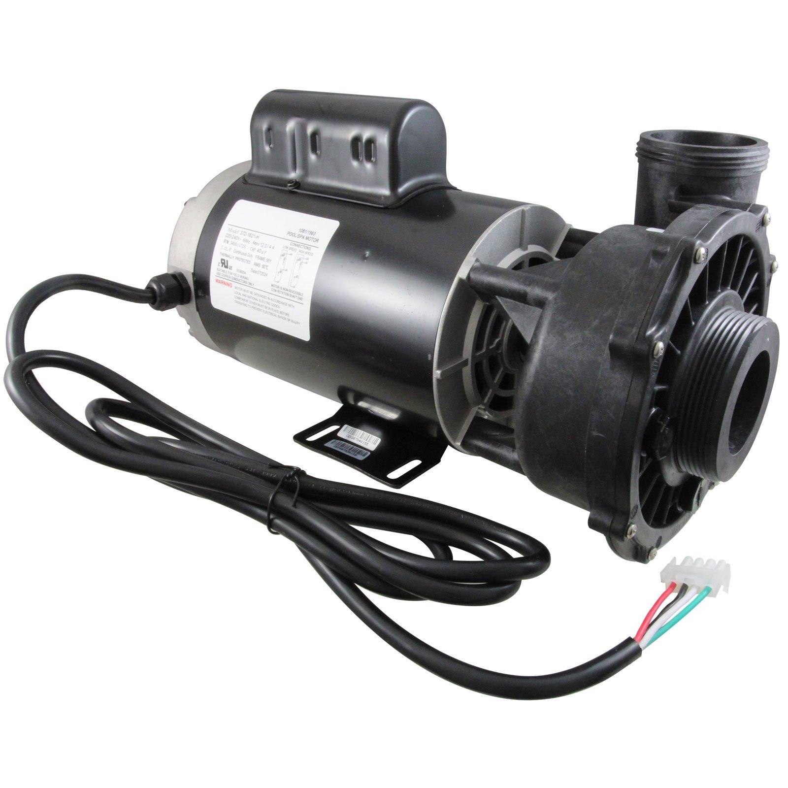 Waterway Executive 56 Frame 4 HP 2-Speed Spa Pump, 2-1/2in. Intake, 2in. gallery
