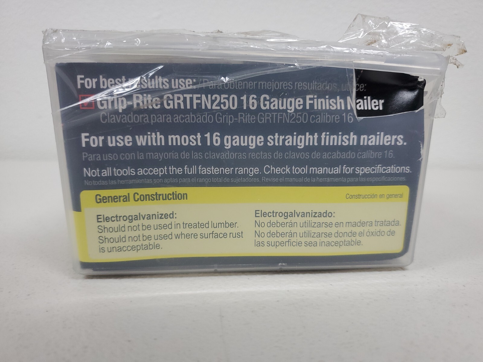 4000 pcs. Grip Rite 16 Ga 2 in Electrogalvanized Straight Finish Brad Nails gallery