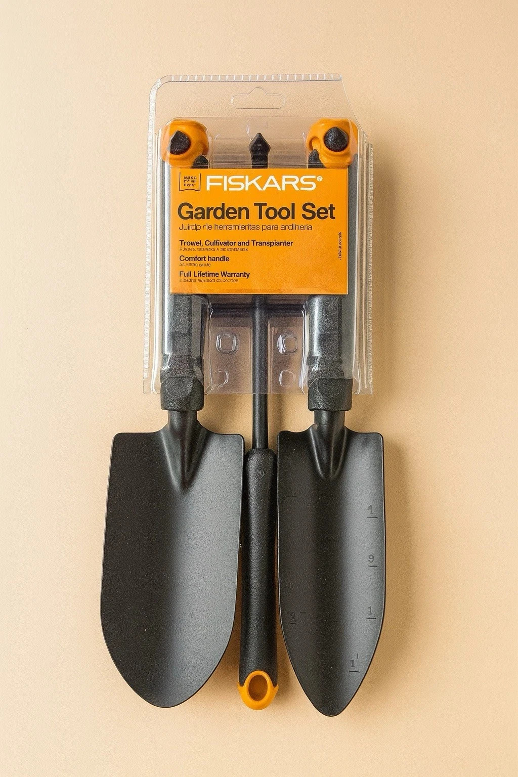 Fiskars 3pc Garden Tool Set w/ Trowel, Cultivator, and Transplanter BRAND NEW gallery