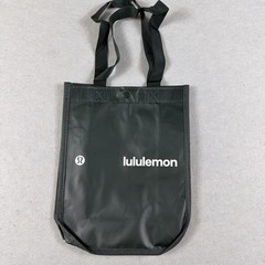 Lululemon Hunter Green Solid Reusable Shopping Bag Tote Eco-Friendly