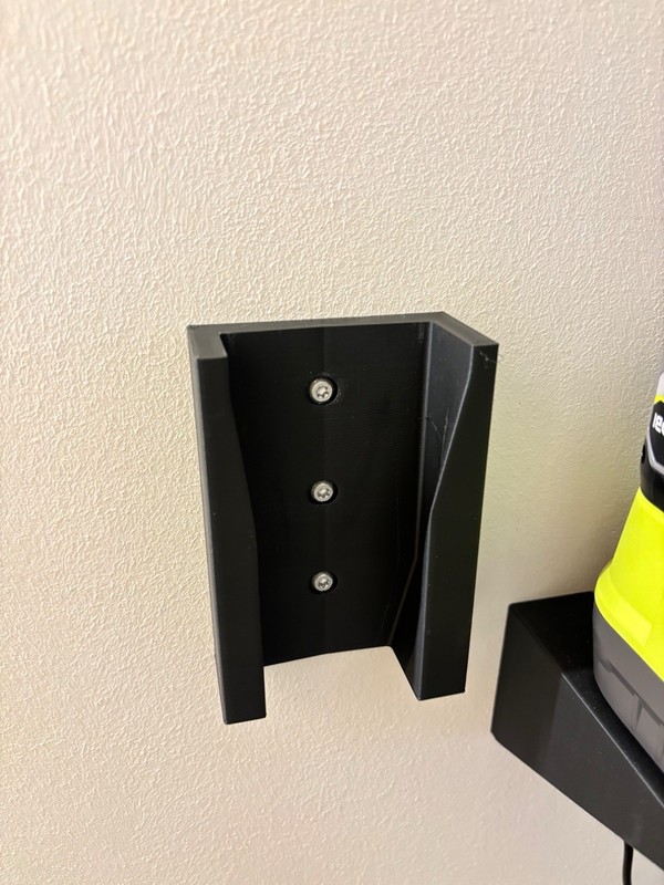 Wall Mount Dock for Ryobi ONE+ HP Brushless Vacuum, Black Plastic Holder gallery