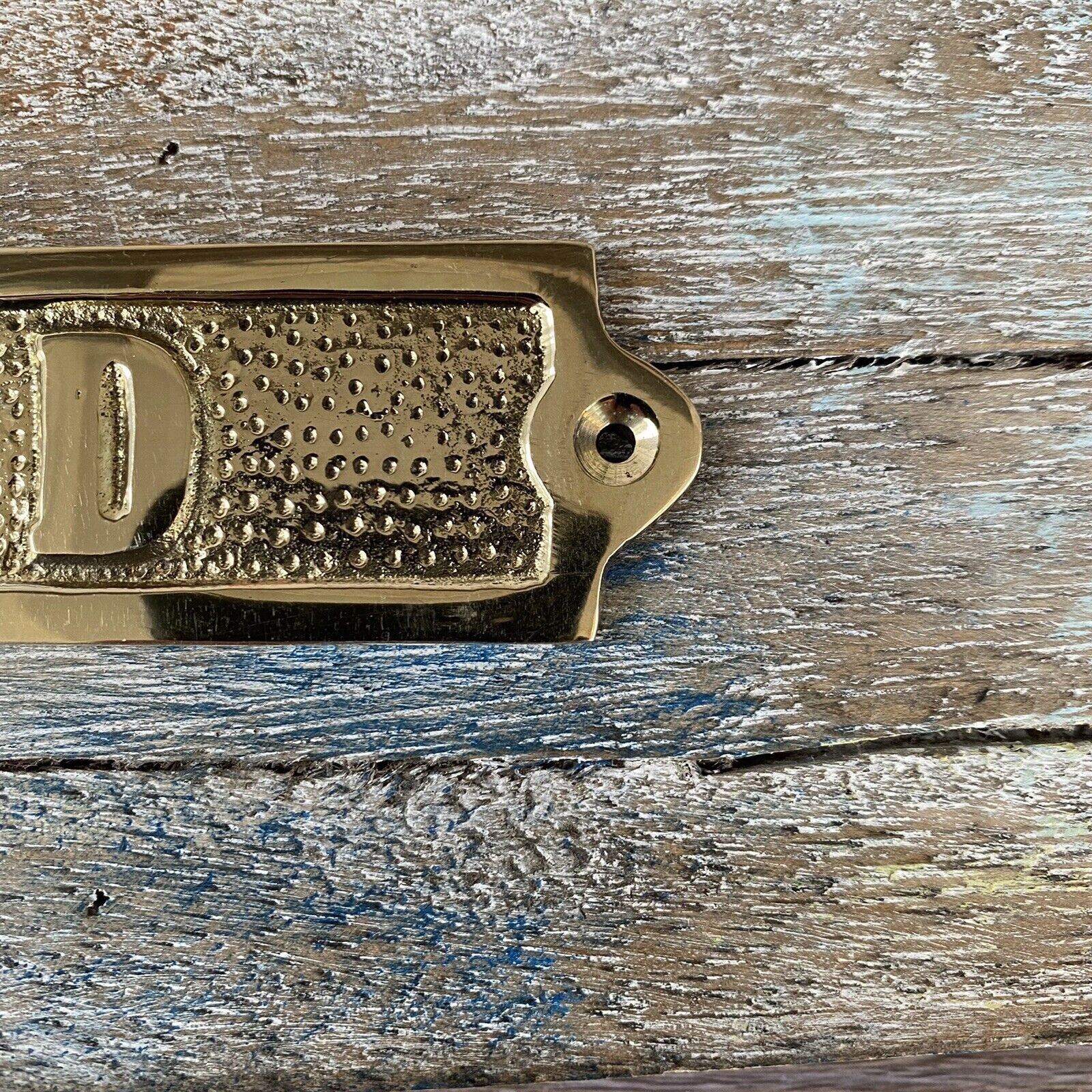 Solid Brass "Head" Door Sign - Nautical Wall Decor - Boat Cabin Bath gallery