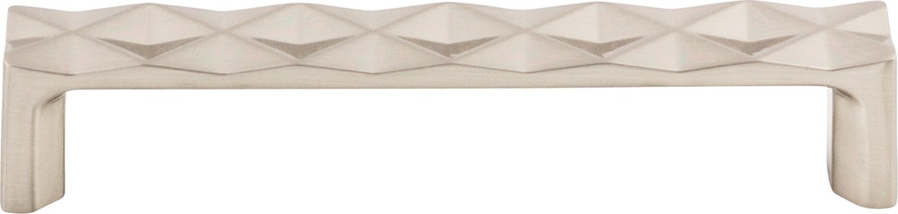 Top Knobs TK562BSN Quilted Pull 5 1/16" (c-c) Brushed Satin Nickel