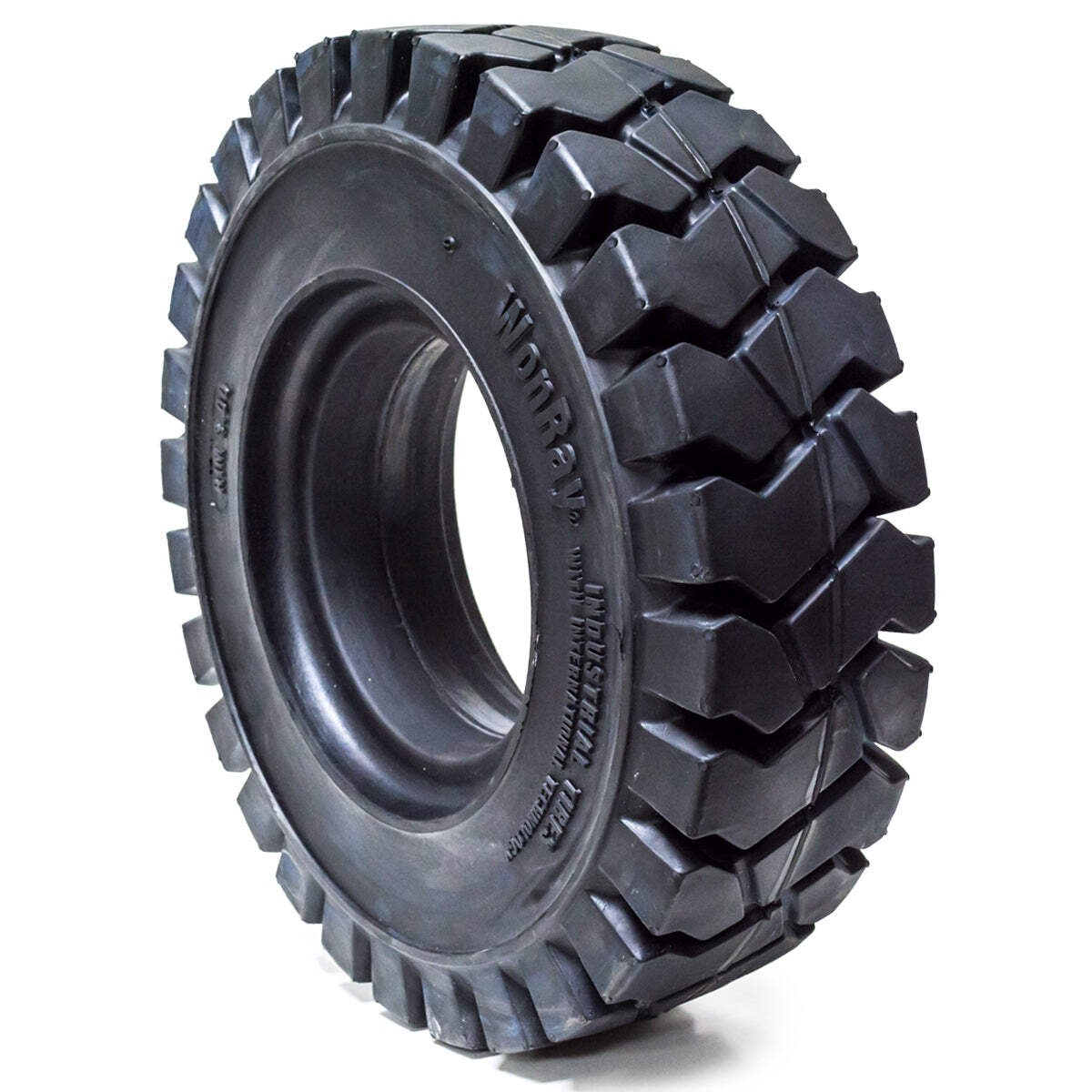 (2) 21X8-9 21 X 8 X 9 Solid Flat Proof Forklift Tire R701 gallery