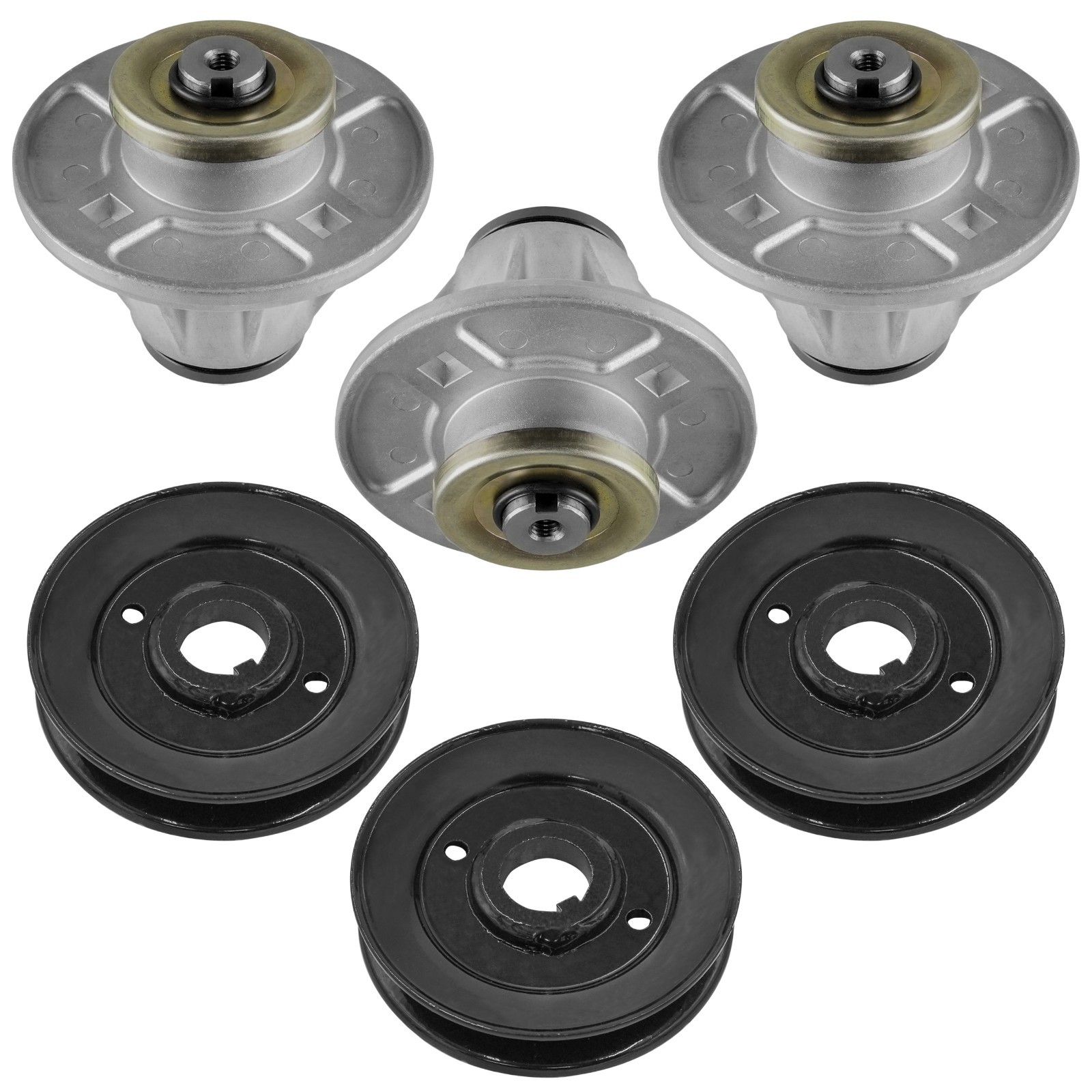 44" Deck Spindle with Pulley For Gravely ZT2044 915078 51510000 01599400 gallery
