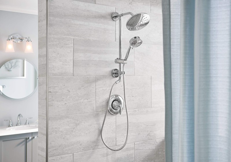 Moen Brushed Nickel Replacement 4-Function Eco-Performance Handheld Showerhe... gallery