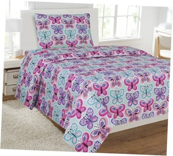 Fancy Collection Butterfly Blue/Turquoise Purple Lavender Girls/Teens/Adults gallery
