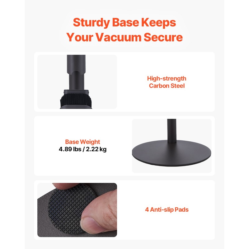 Uimoso Vacuum Stand for Dyson Multi-Models Stable Storage Bracket Holder gallery