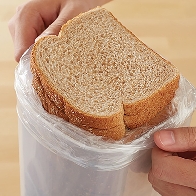 Plastic Bread Bin and Bread Storage Keeper Container with Lid, Pantry Bread gallery