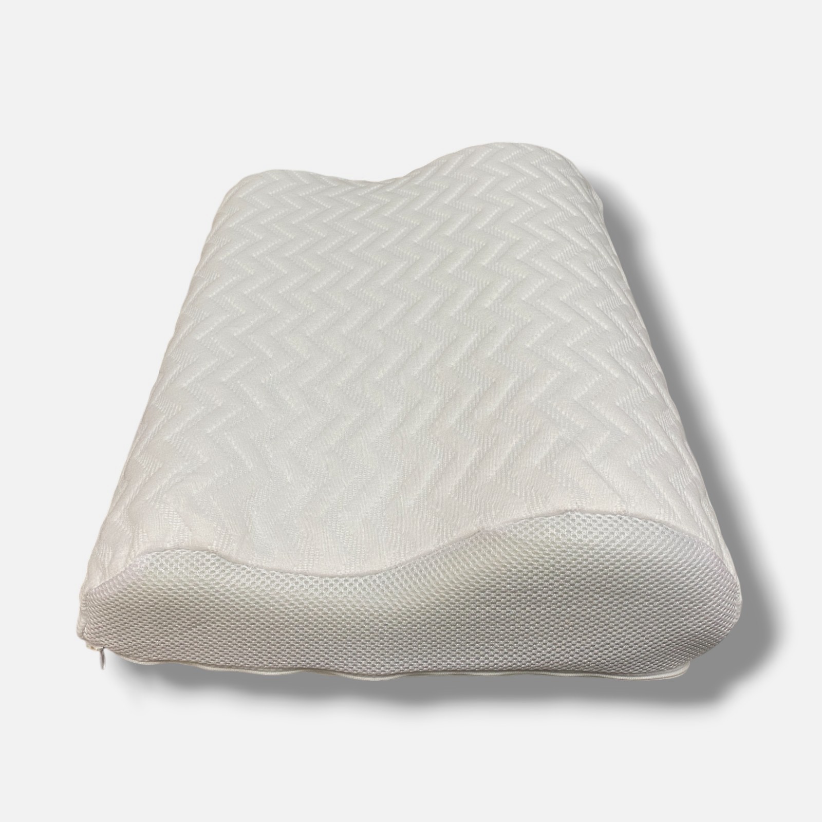 Comfort Tech White Serene Memory Foam Pillow, Contour gallery