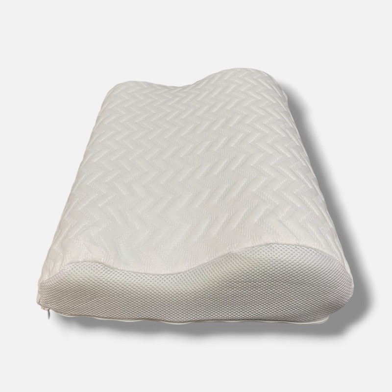 Comfort Tech White Serene Memory Foam Pillow, Contour gallery