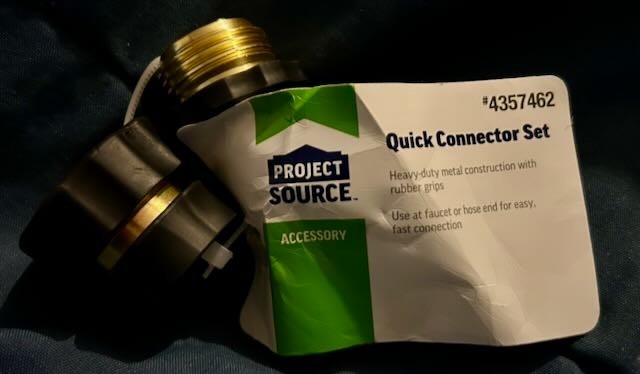 Project Source Aluminum Quick connector set new 4357462 gallery