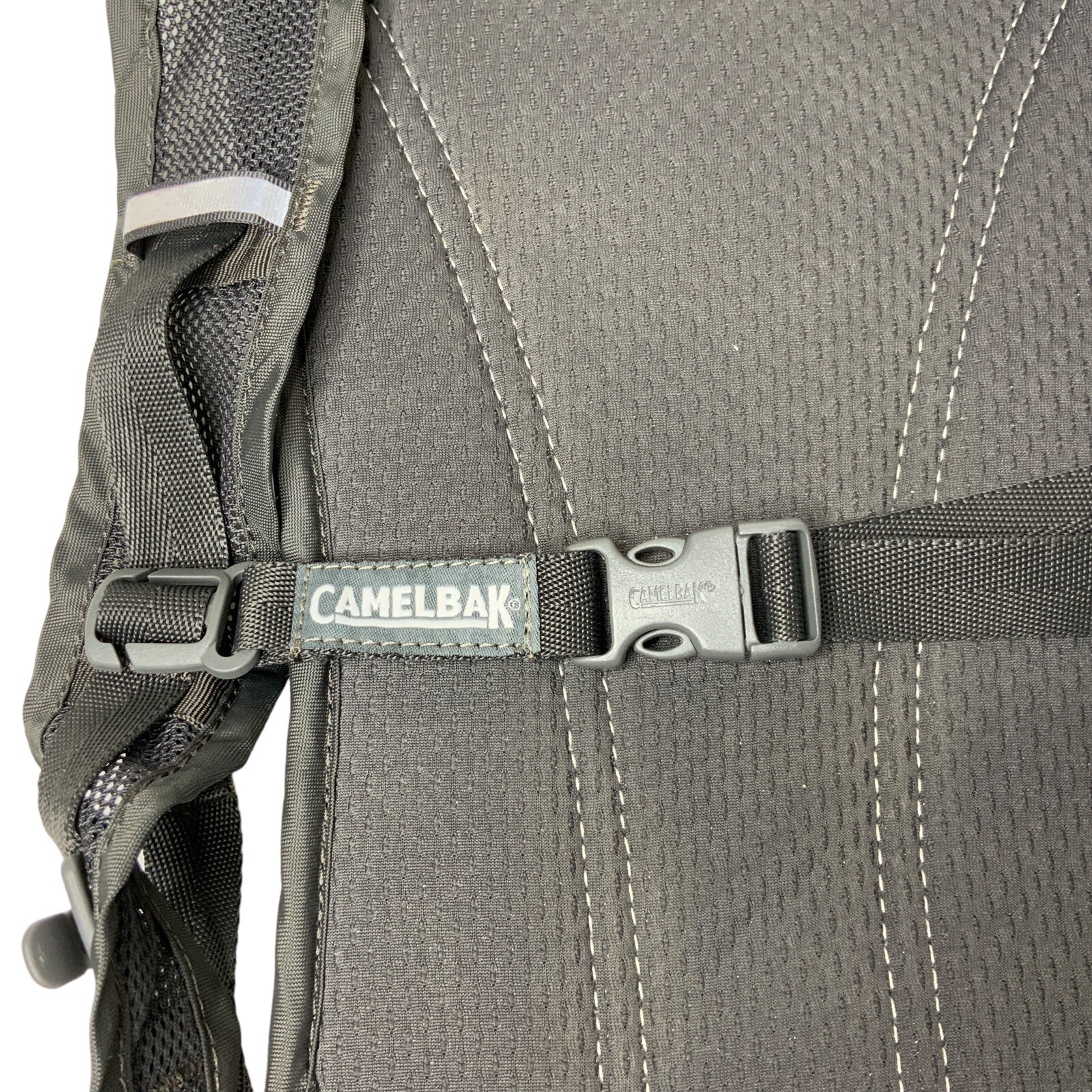 Camel Bak Classic Gray Black Hydration pack Adjustable Strap No Bladder Included 4