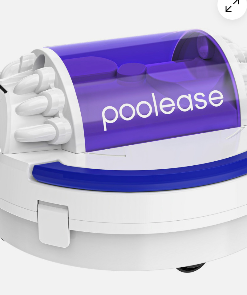 POOLEASE X1-P1 Cordless Robotic Pool Cleaner for All Above & Inground Flat Pools gallery