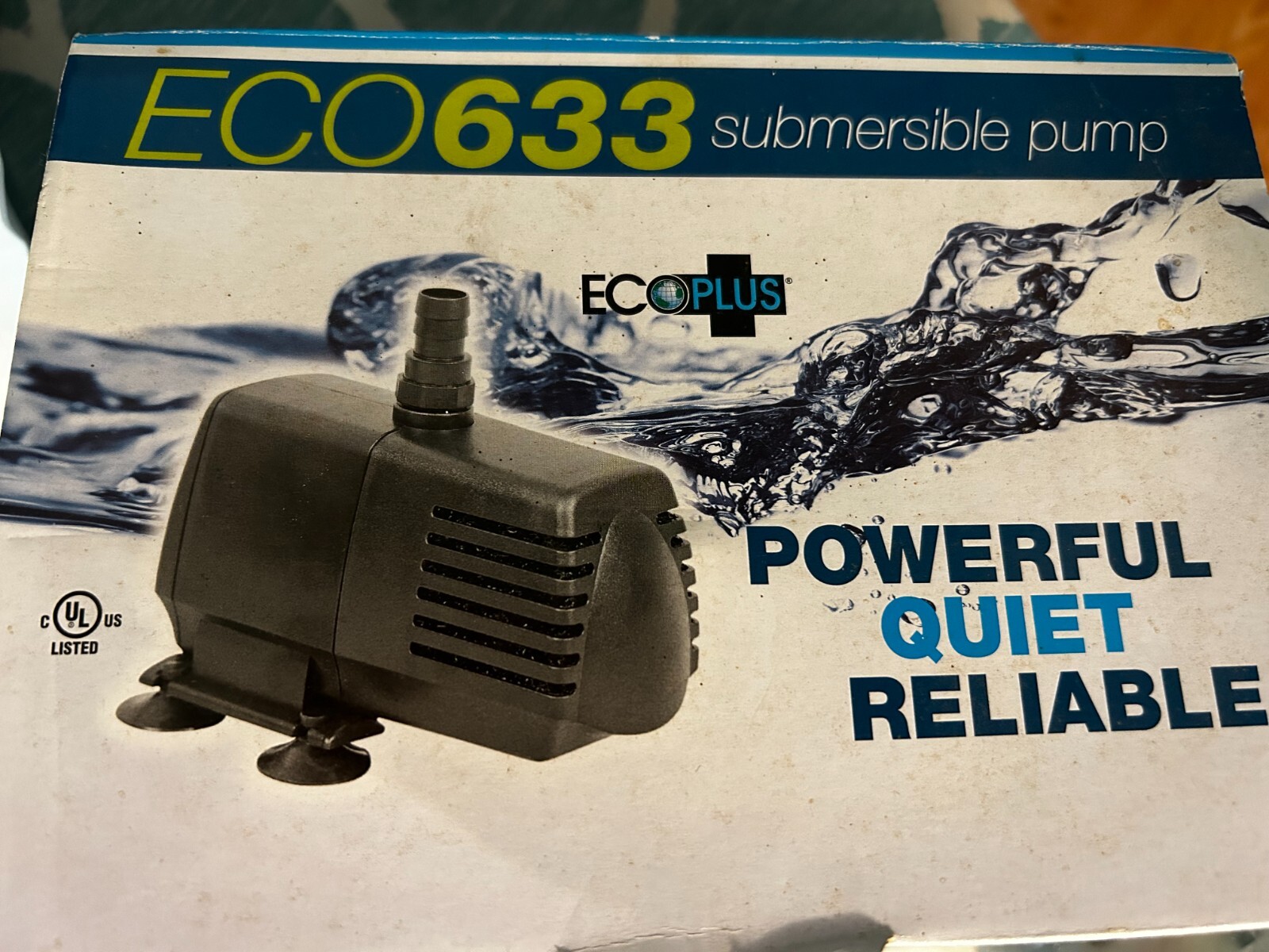 EcoPlus Eco 396 Fixed Flow Submersible or Inline Water Pump 396 GPH gallery