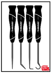 Husky Precision Hook and Pick Tool Set 4-Piece Durable construction New