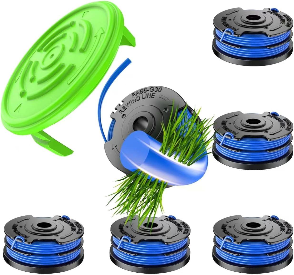 6 PCS Weed Eater String Compatible with Kobalt 40V Cordless String Trimmer KST 1 gallery