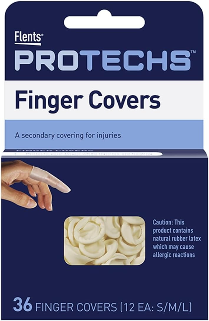 First Aid Finger Cots, Protect Finger During Healing, Cover Cuts & Injuries, gallery