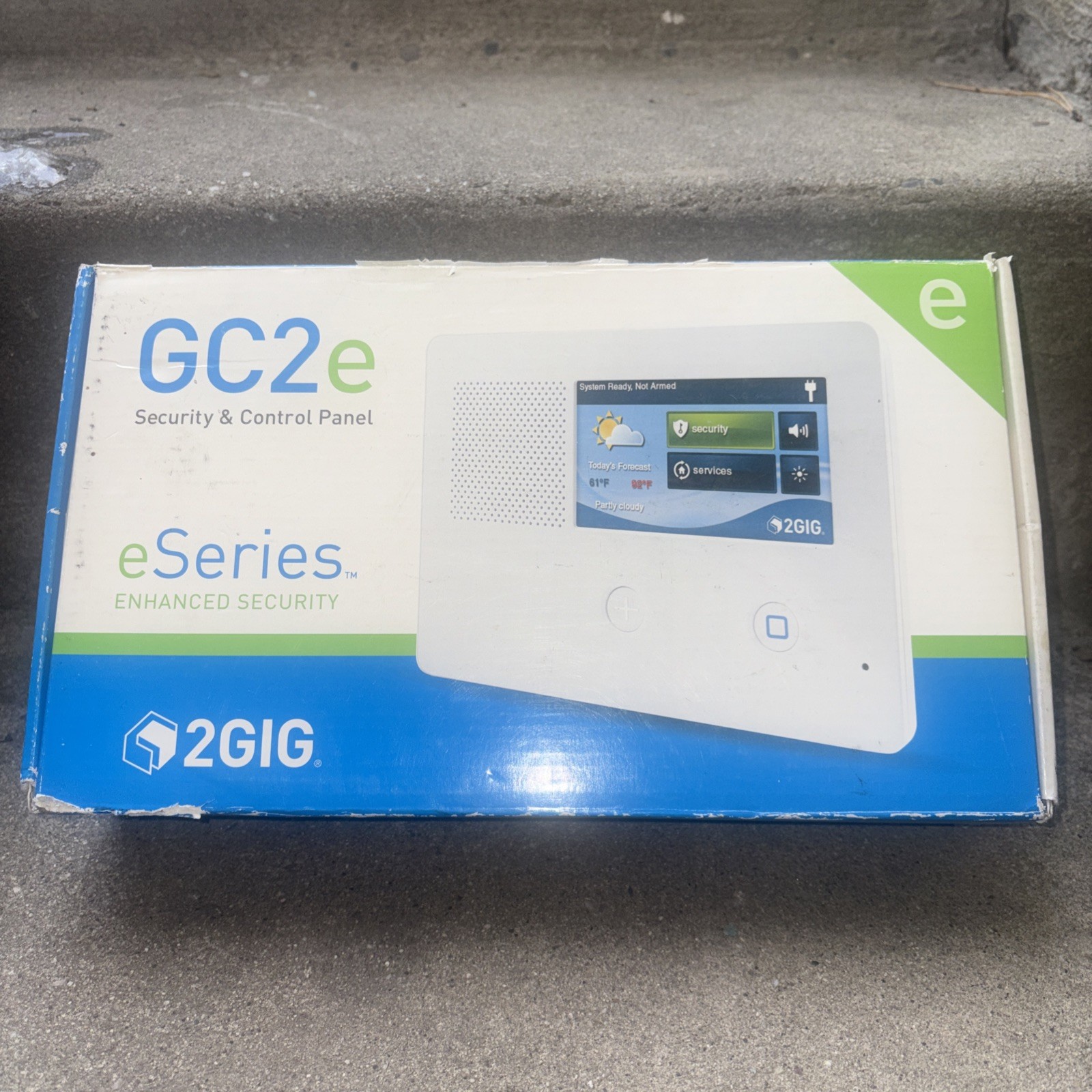 Nortek 2GIG GC2e Security and Control Alarm Panel With 5" Touchscreen gallery