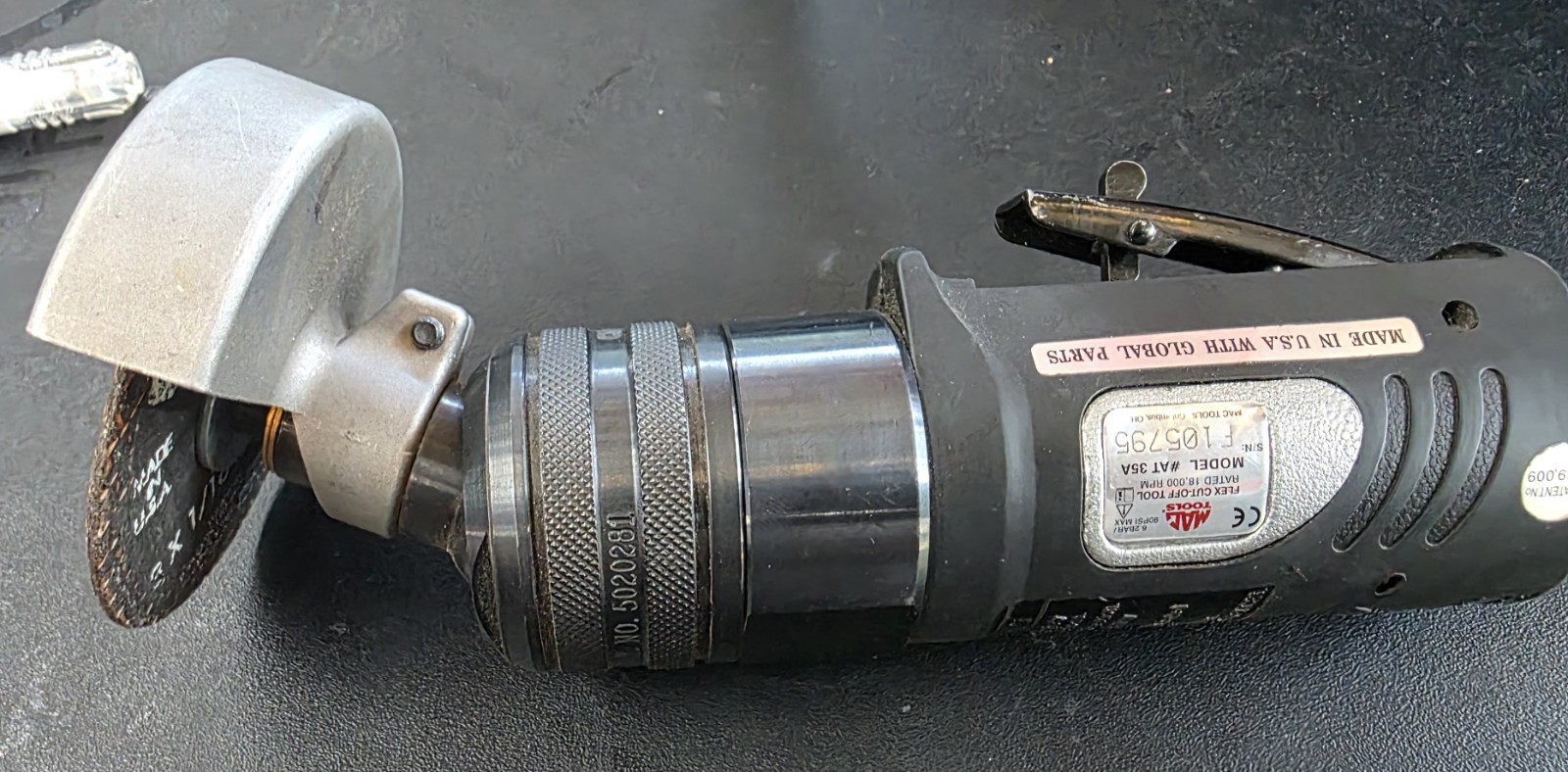 Mac Flex Head Air Cut Off Tool 3" Disc #AT35A gallery