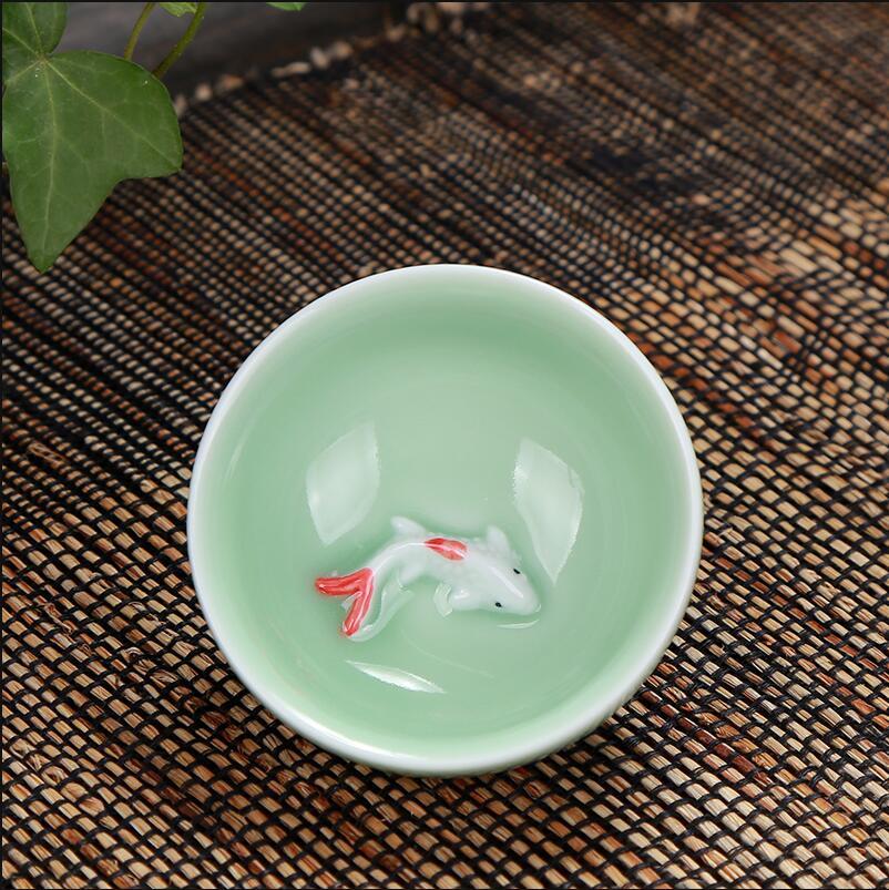 Chinese Tea Set Single Item Porcelain Gaiwan Tea Cup Pitcher Tea Strainer New gallery