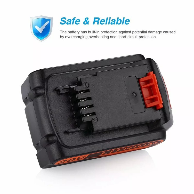 20V Matrix Lithium Battery 5000mAh For Black & Decker 20 Volt LBXR20 LB2X4020 gallery