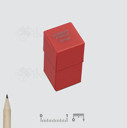 5MM NUMBER PUNCH STAMP SET 9pc Hardened Bearing Steel Metal Stamping Tool Kit gallery