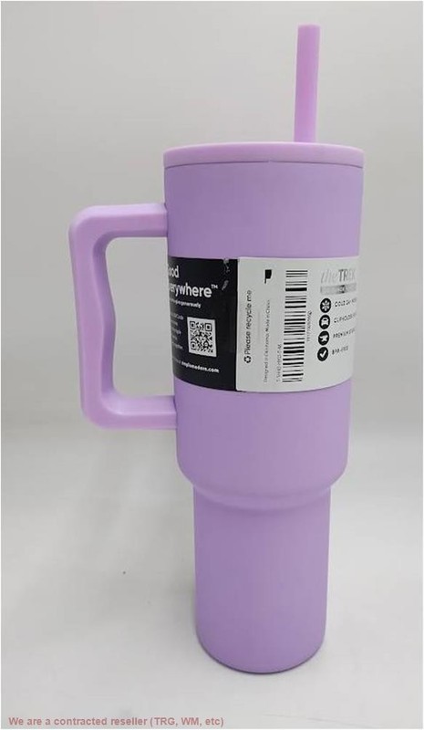 Simple Modern 40oz Trek Hydrangea Straw Tumbler Purple SEE DETAILS gallery