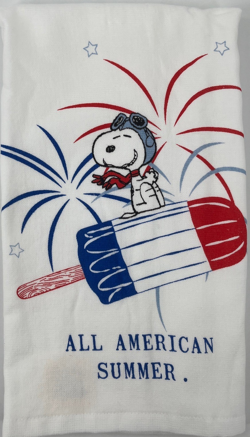 Peanuts - Snoopy Patriotic All American Summer Dish Towel (Rae Dunn) gallery