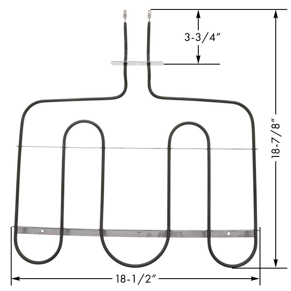 Range Oven Bake Unit Heating Element for Whirlpool Kitchenaid 74011117 W10276482 gallery