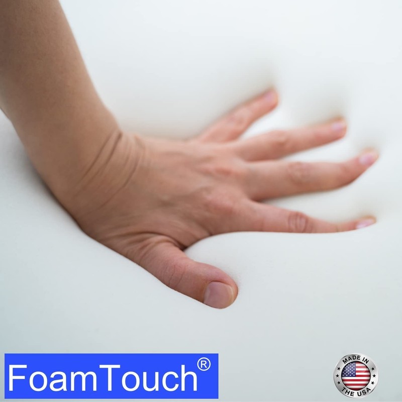 FoamTouch High Density 2" Height x 22" Width x 22" Length Upholstery Foam gallery