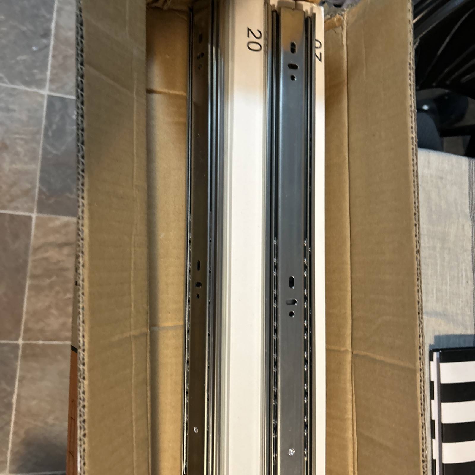 4 Pairs 20 Inch Soft Close Drawer Slides gallery