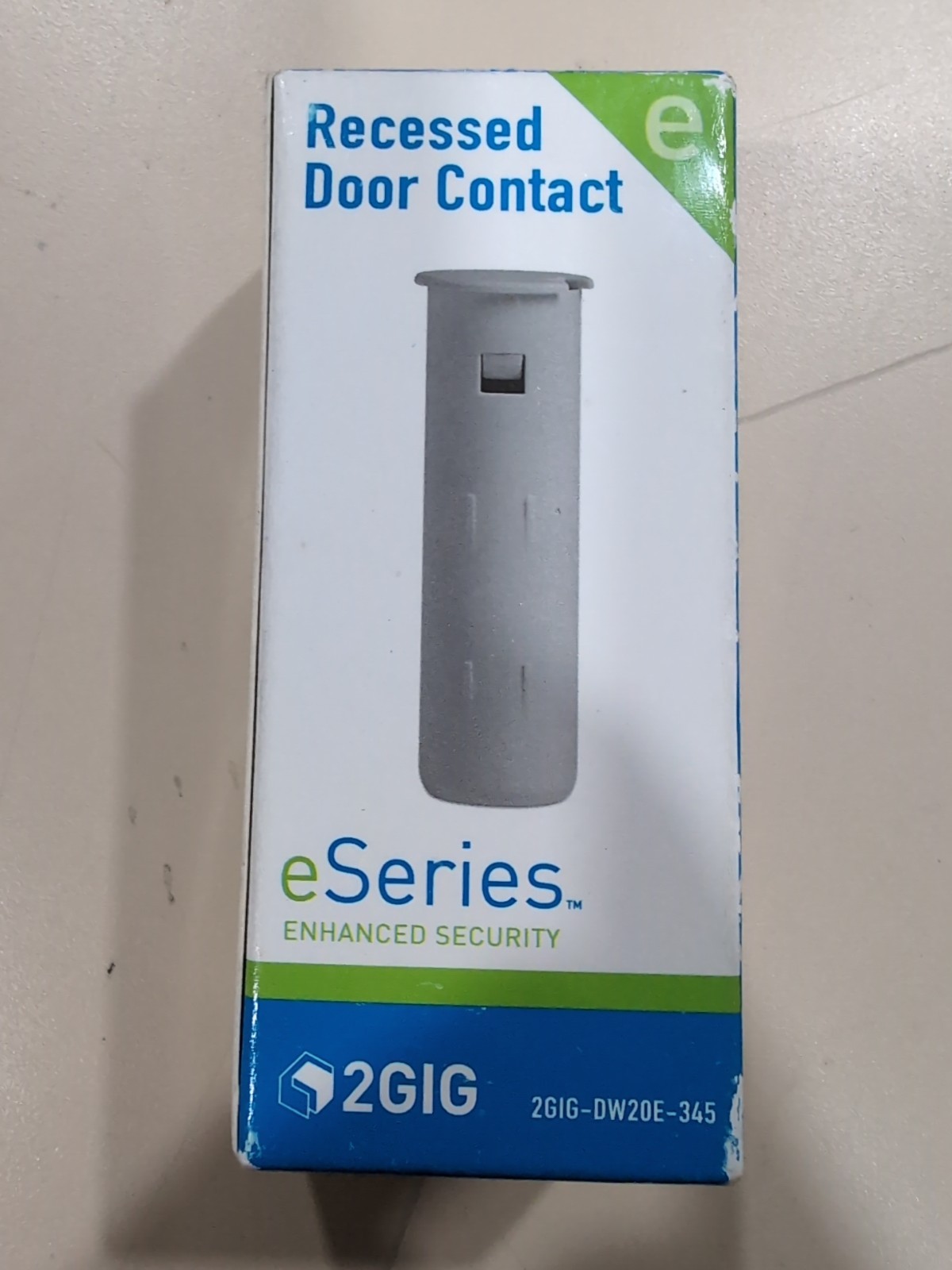 Encrypted Recessed Door Transmitter-345Mhz 2GIG-DW20E-345 gallery