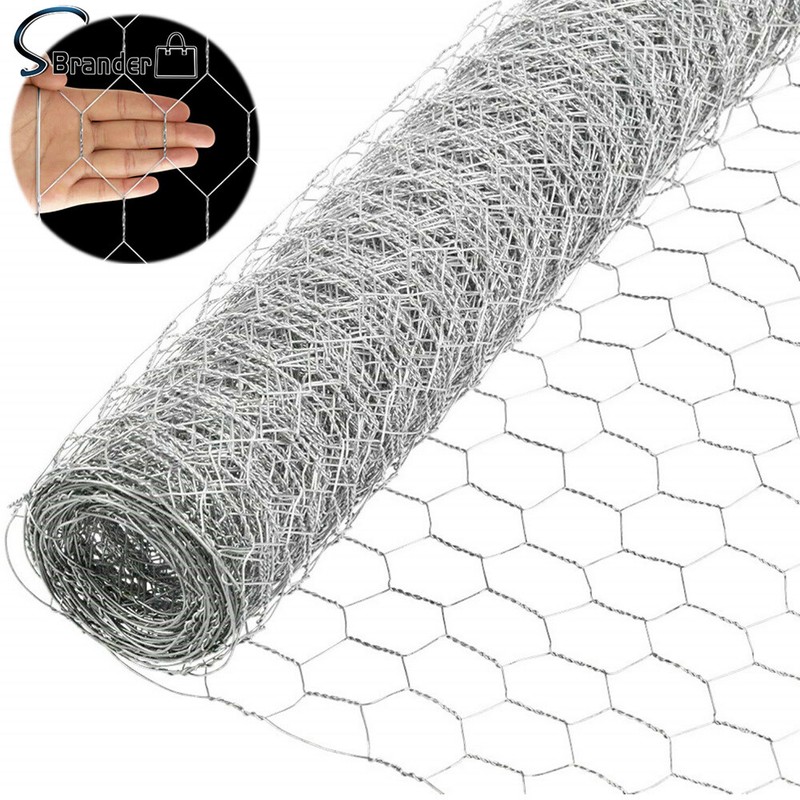72"×150' High Quality Galvanized Poultry Net Metal Fencing Chicken Wire 2" Holes gallery