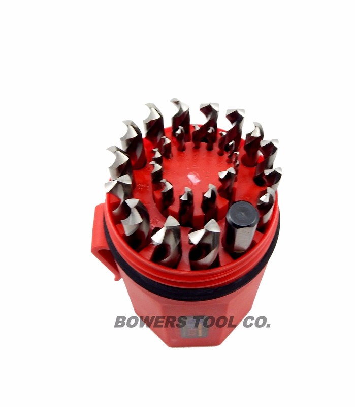 Norseman 29pc CN-TECH Drill Bit Set NITRIDE-CRYO M7 1/16-1/2 Hi-Moly USA CT-29P gallery