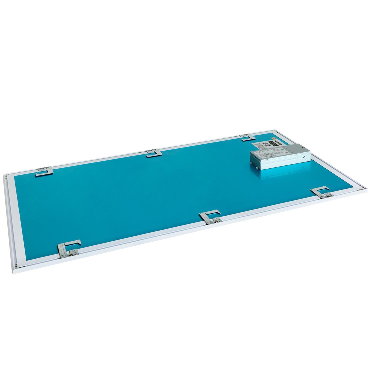 LED Light Panel, 2x4' 60 Watt, 3000K Warm White, Dimmable, DLC Listed, 4PK gallery