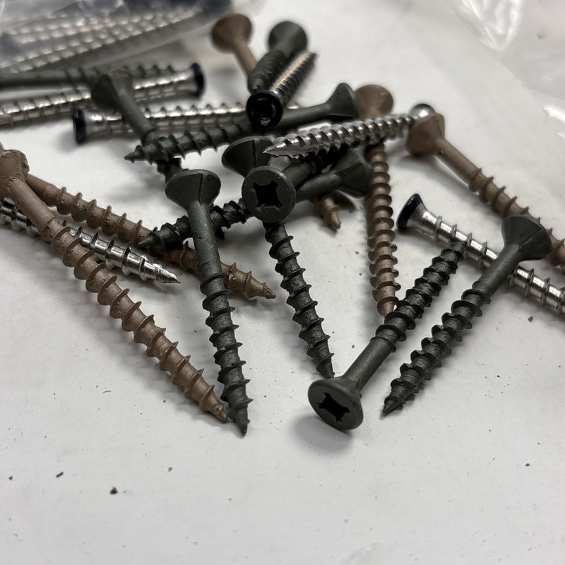 Trex Hidden Deck Fasteners Clips + Screws Railing Accs Bulk Lot Square Bit gallery