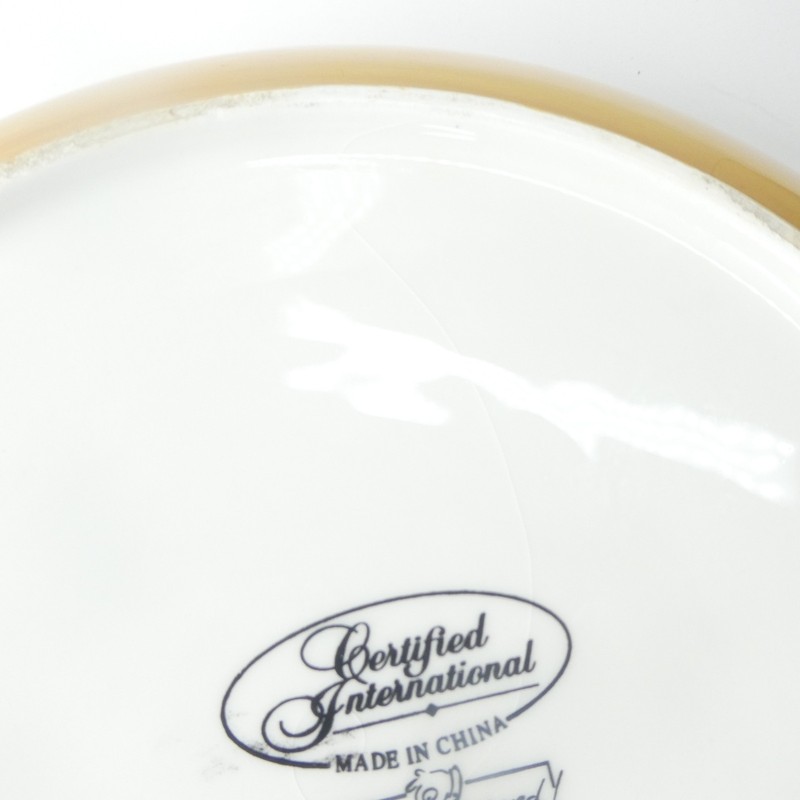 Large Serving Bowl 13" Certified International Dinner is Served Tracy Flickinger gallery