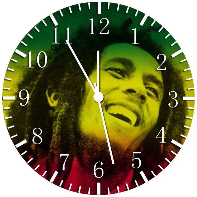 Bob Marley Frameless Borderless Wall Clock Nice For Gifts or Decor Y49 gallery