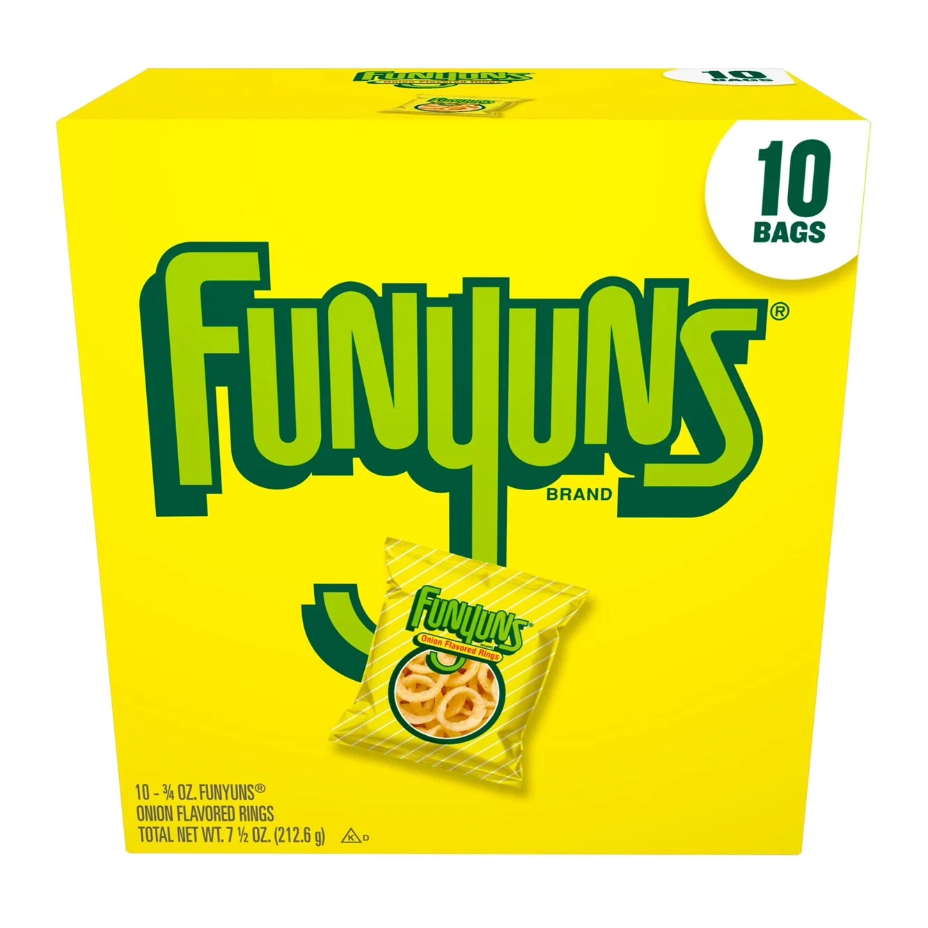 Funyuns Onion Ring Flavored Snack Chips, 10 Count Multipack gallery