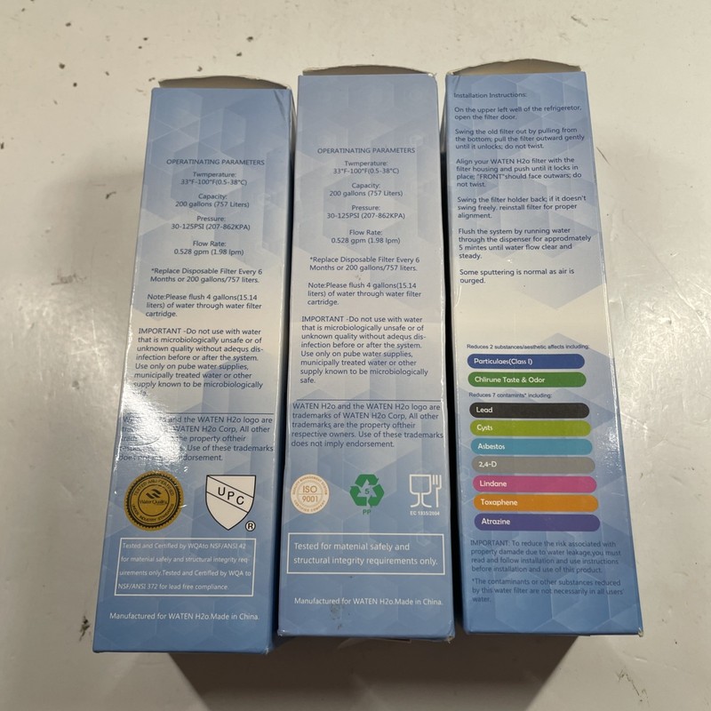 3 Pack For Kenmore 9081 Replacement Refrigerator Water Filter 46-9081 46-9930 gallery