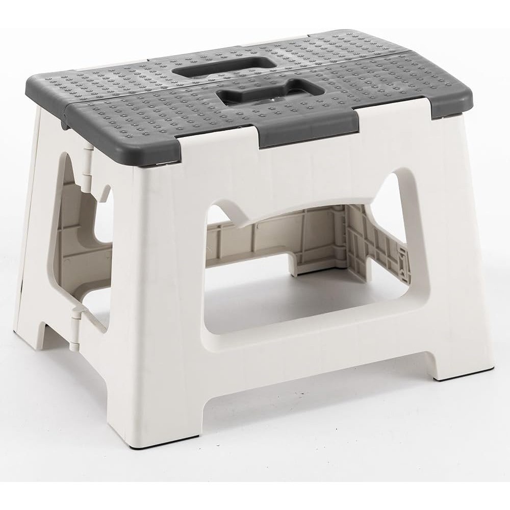 Step Stool Foldable, 9'' Folding Step Stool for & Adults, Hold Up to gallery