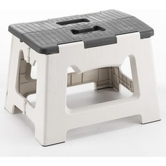 Step Stool Foldable, 9” Folding Step Stool for & Adults, Hold Up to