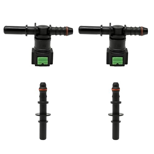 Fuel Line Quick Connect 2 Sets T-Type Single Connector SAE 7.89mm to ID 6mm gallery