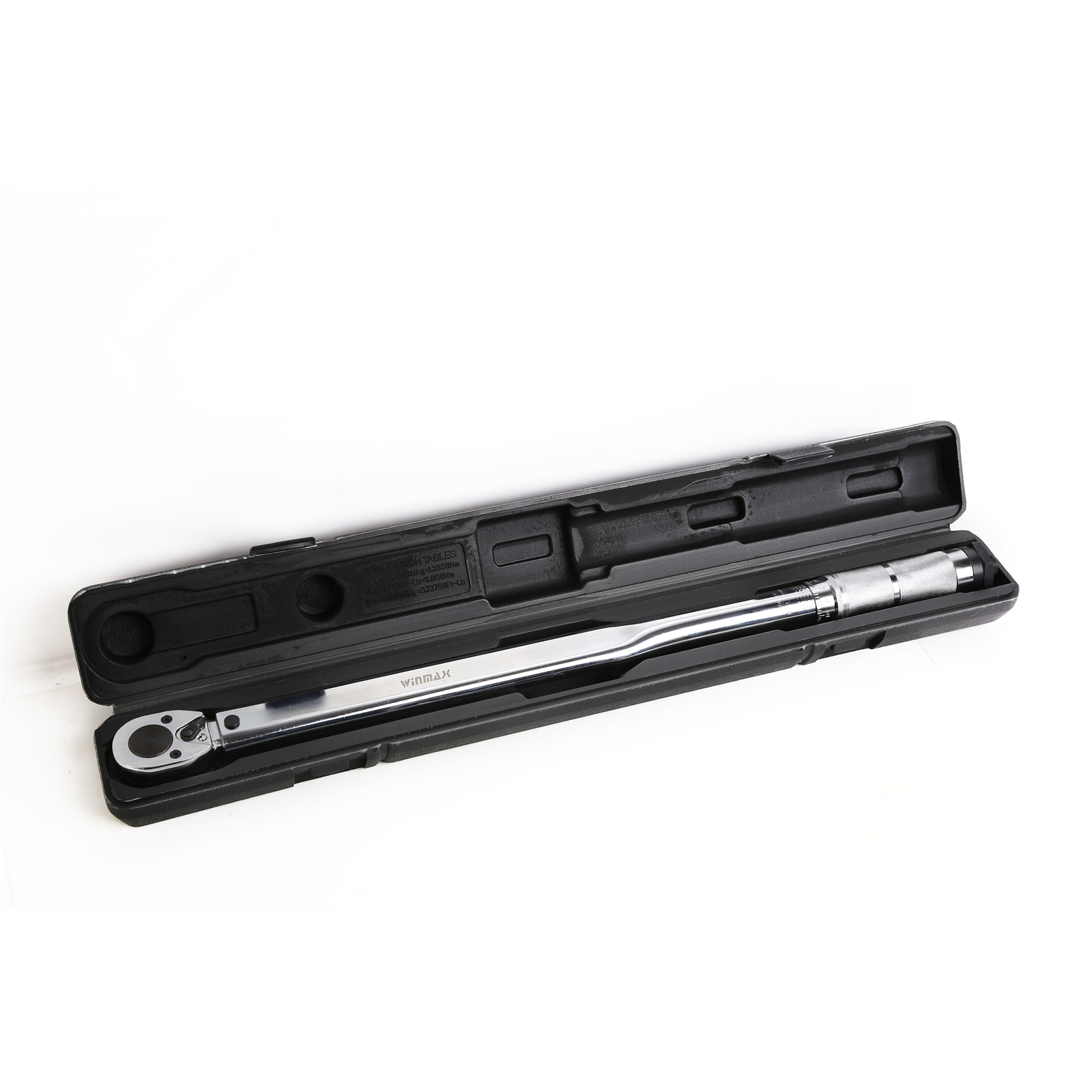 3/4" Dr Automatic Steel Long Click Torque Wrench |50-300 FT/LB Cr-V 26" L Adjust gallery