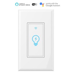 Smart Switch WIFI Light Wall Works with Alexa Google Home IFTTT smart life